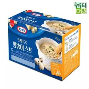 자취생 한끼 식사 크래프트 양송이 스프 198g 12개입 파이스틱 간편식