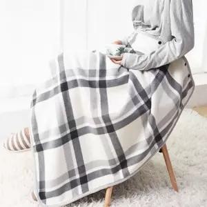 극세사 똑딱이 어깨 학생 사무실 무릎 블랭킷 담요