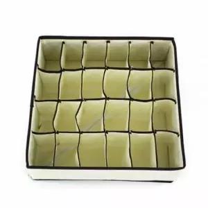 [생활] 접이식 24칸 정리함 다용도 서랍 정리함 칸막이 보관 깔끔