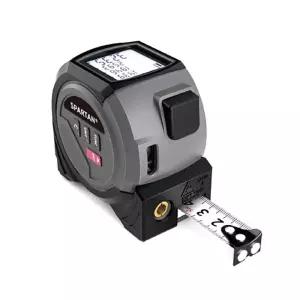 스파르탄 R40 만능툴 레이저 줄자 거리 측정 크로스 라인 수평 레벨기 공구