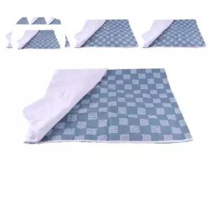 요양원용품 피부에 닿는 표면이 부드러운 날개형 방수시트 4장