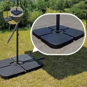 대형파라솔 물통받침대 한세트 중량 4P 4개