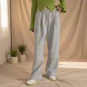 [다잇템] 여성 츄리링바지 고무줄 H라인 핀턱 2WAY 트레이닝바지