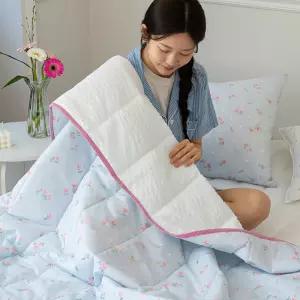 플로라 버블로지 60수 아사 시어서커 옥수수솜 간절기 여름 차렵이불 SS/Q