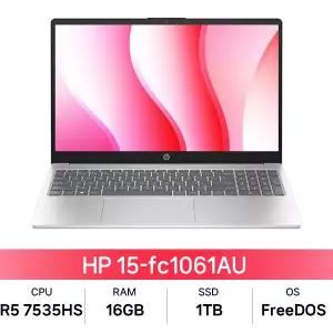 HP 15-fc1061AU Ryzen5 7535HS/RAM16GB/SSD1TB/FreeDOS/MI