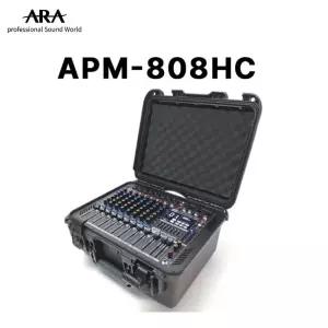 ARA APM-808HC 2400W 10채널 파워드믹서앰프 하드케이스일체형 교회 강당 앰프