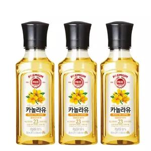사조 카놀라유 250ML x 3개