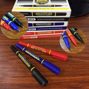 1pc 아트 드로잉 스레드 펜 마커 양방향 쓰기 전문