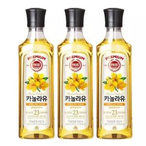 사조 카놀라유 500ML x 3개
