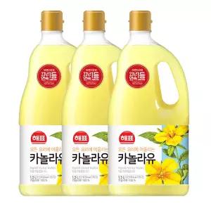사조 카놀라유 1.5L x 3개