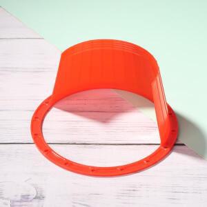 차량용 호환 오디오 수리 스피커 방수 커버 카바 빨간색  범용 호환 링 6.5인치 2개