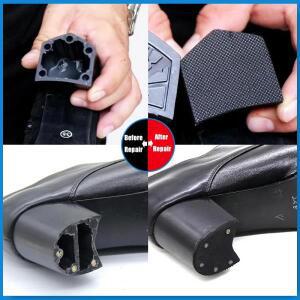 신발 수리용 호환 고무 밑창 교체 시트 하이힐 샌들 아웃솔 인솔 미끄럼 방지 보호 힐 패드