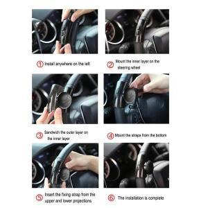 자동차 차량용 호환 스티어링 휠 부스터 볼 터닝 스피너 손잡이 베어링 파워 핸들 회전 범용 호환 호환 액