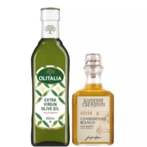 올리타리아 올리브오일 + 화이트 발사믹식초 선물세트