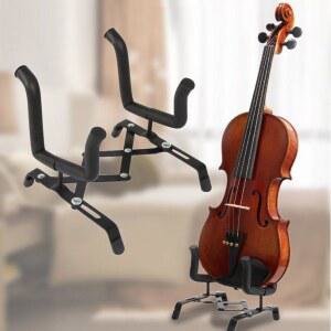 접이식 바이올린 거치대 우쿨렐레 베이스 악기 첼로 기타 스탠드