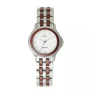카리타스 고품격 지르코늄 여성 선물 명품 예물 고급 원형 메탈 손목 시계 / C205F 