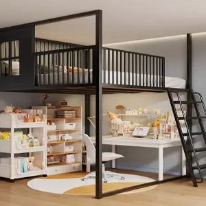 복층 조립식 멀티 벙커형 숙소용 철제 수납형 원룸용