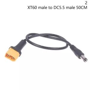 RC 배터리 충전기 어댑터 케이블 XT60 암 플러그-DC 5.52.1mm 커넥터 혁신적이고 실용적인 사용을 위한 실