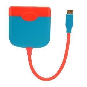 휴대용 호환 TV 도킹 스테이션 HD 멀티미디어 인터페이스 어댑터 허브 독 닌텐도 호환 스위치용 파일 전송