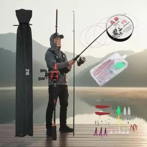 입문용 베이트릴 루어대 세트 멀티컬러 라인 1.6m