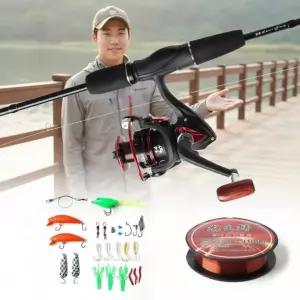 입문용 카본 낚싯대 스피닝릴 채비 포함 올인원 풀세트