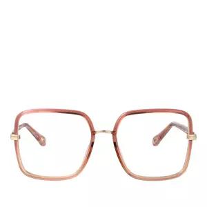 레드-핑크 트랜스페어런트 바이오 인젝션 안경테 CH0338O 002