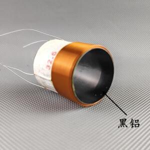 1개 32.5mm 혼 보이스 코일 4F 더블 4 + 옴 스켈레톤 BASV 자동차 차량용 호환 우퍼 베이스 스피커 수리용