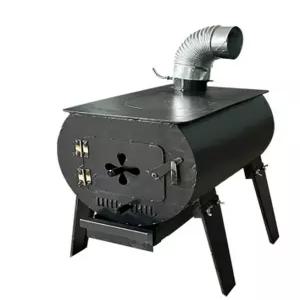 화목 난로 가스통 장작 소형 화로대 스토브 가스통난로 캠핑