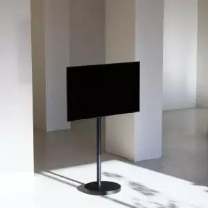 나무궁 이동식 이동형스탠드 거치대 무타공 TV스탠드 M5 M7 삼성 LG 룸앤 27인치 32인치 호환 룸앤티비 전용100베사 호환 블랙 롱바디