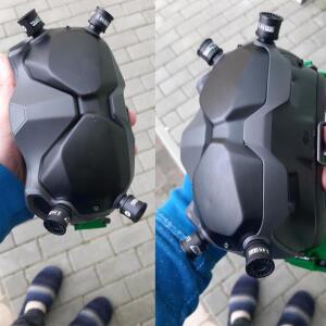 슈퍼 미니 스터비 5.8G FPV  안테나 LHCP 5dBi 고이득 RP SMA/SMA RC 쿼드콥터 드론 DJI Googles 수신기용