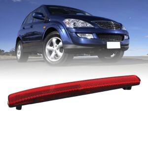 쌍용 호환 렉스턴 카이런 리어 호환 범퍼 반사 스트립용 리플렉터 레드 렌즈 자동차 테일 교체품