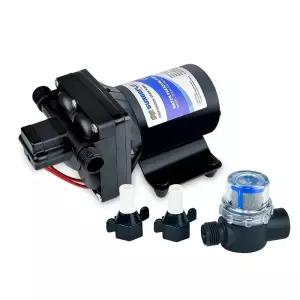 카라반 워터펌프 캠핑카 씨플로 소형 부스터 보일러 워터