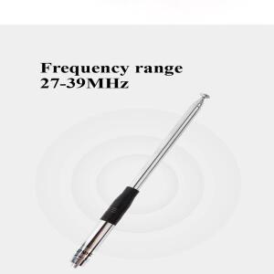 27MHz SMA-여 휴대용 호환 스코픽 CB 안테나 밴드 라디오 Q TK11 BinTalk용