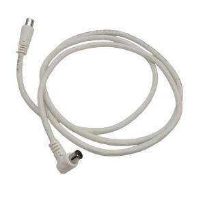 10M 5M 3M 1.5M RG6 쿼드 쉴드 CL2 동축 케이블 90도 직각-직선 F형  RF TV 안테나 위성