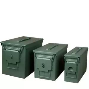 미군 탄통 박스 공구함 방수 철제 메쉬 다용도 군용