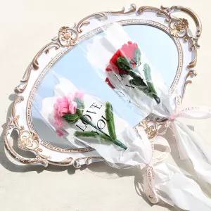 부모님 어버이날 꽃 한송이 감사 선물 대량 스윗 모루 카네이션 한송이 1P