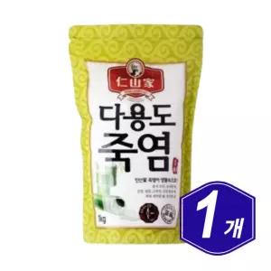 인산가 1회 다용도 죽염 분말 1kg 고급 구운소금