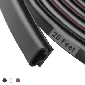 3/6M 신형 방음 웨더 스트리핑 고무 D형 도어 씰 스트립 방풍 자가 접착 프레임 단열재 가정용