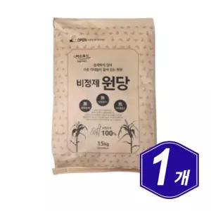 미소푸드 비정제 대용량 원당 10kg 식당 음식 가게 업소용