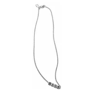 [디올]26SS 로고 큐브 목걸이 실버 N3210HOMMT 047