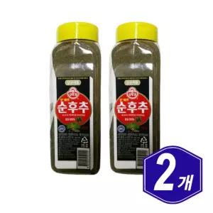 오뚜기 오쉐프 순후추 용기 450g x 2개 식당 음식 가게 업소용