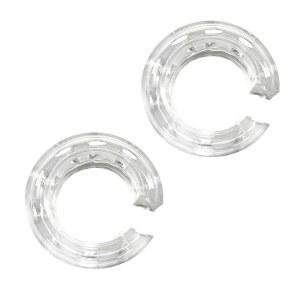 BWWND 2 PCS 자동차 충격 흡수기, 고무 자동 완충 파워 스프링 범퍼 쿠션, A / B C D E F 타입 코일 부스터, 서스펜션 흡수기(B 타입)