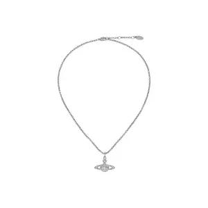 [비비안웨스트우드]26SS 미니 바스 릴리프 넥클리스 실버 63020086 02P116 P116