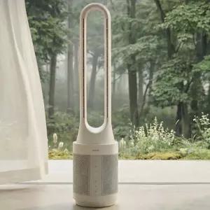 HAAN 저소음 BLDC모터 헤드분리형 공기청정 날개없는선풍기/타워형선풍기 업소용냉풍기 가정용냉풍기