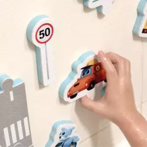 아기 목욕놀이 핑크퐁스티커 욕조 장난감 6세 신나는 100일 베이비 2살 EQ 아이 4살 6살