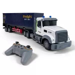 컨테이너 대형트럭 무선조종 자동차 RC카 작동완구 생일 장난감 7세 신나는놀이 창의력