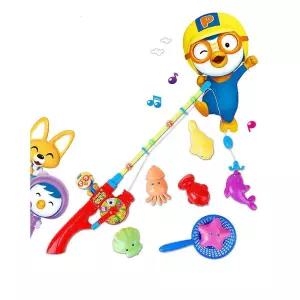 목욕놀이 욕조장난감 물고기잡기 낚싯대 IQ 7세 놀면서배우는 낚시대 조카선물 어부 EQ