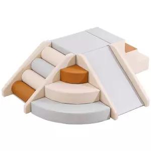 실내 미끄럼틀 쿠션 교구 매트 시스템 감각 조합 세트