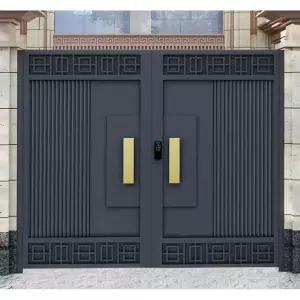 전원주택 현관문 철대문 펜스 단독주택 주물 별장