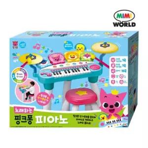 5살 아기 음악놀이 핑크퐁 동요 피아노 건반장난감 유아키보드 7세 조카선물 두뇌발달
